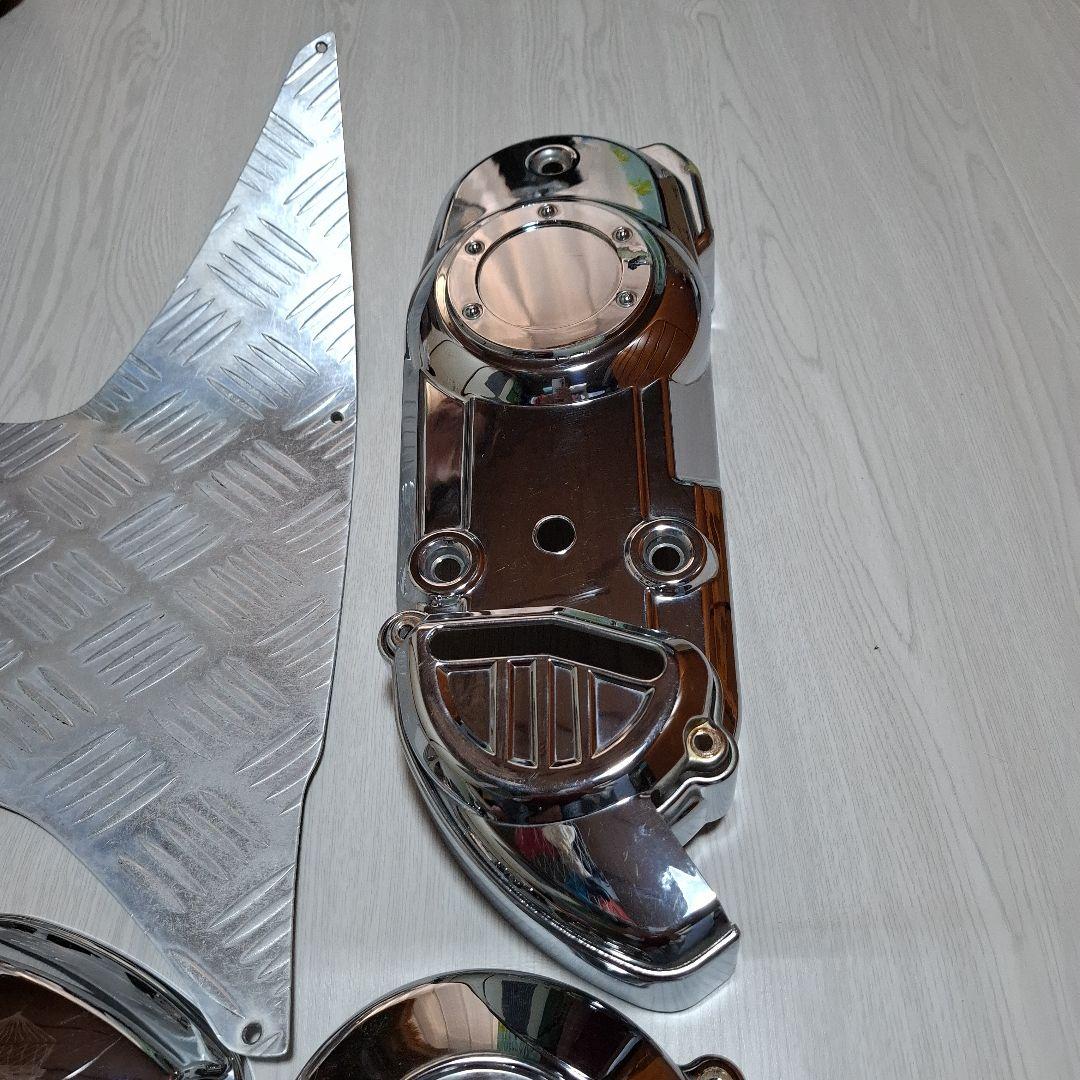 アドレスV125G用アルミ&メッキパーツセット