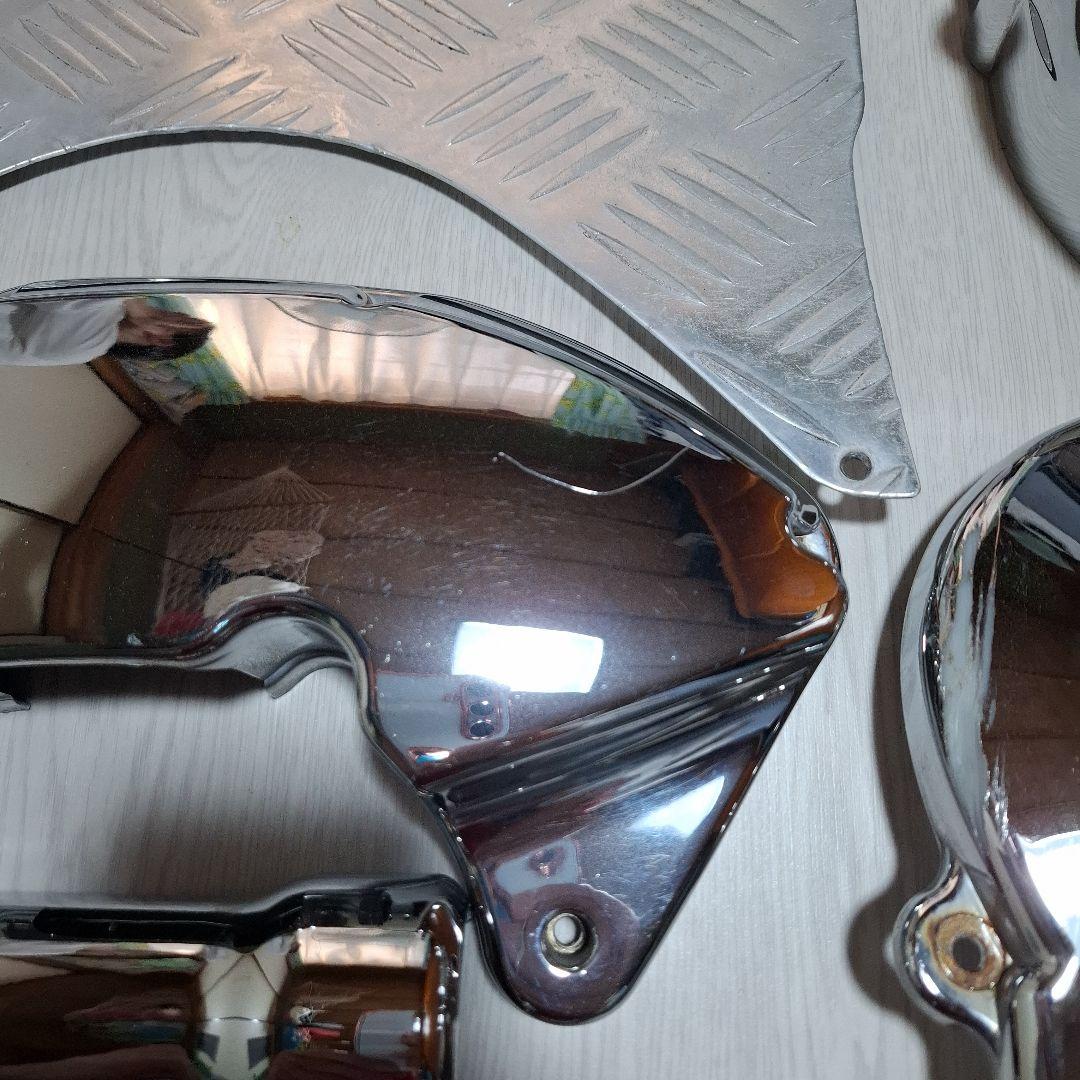 アドレスV125G用アルミ&メッキパーツセット