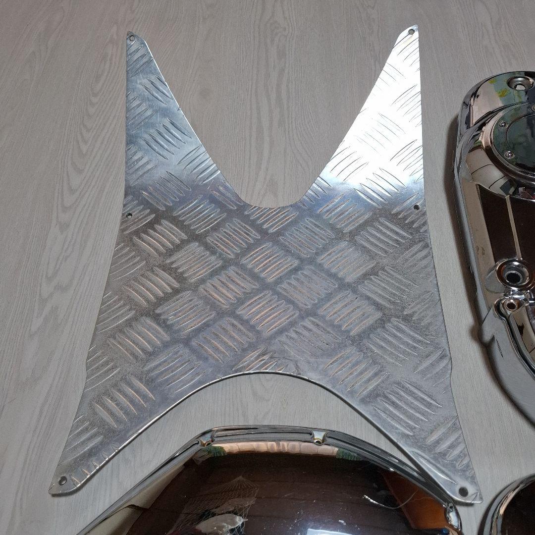 アドレスV125G用アルミ&メッキパーツセット