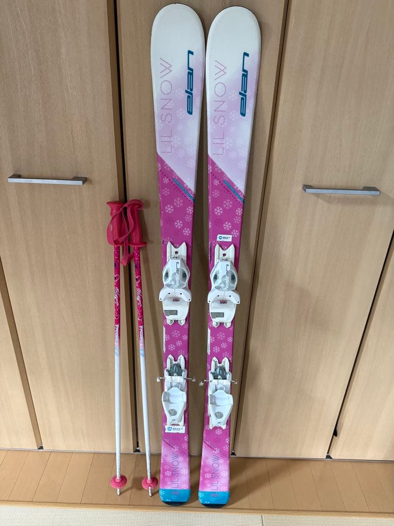 G3さま専用　スキー 板、ポール　elan(エラン) １３０