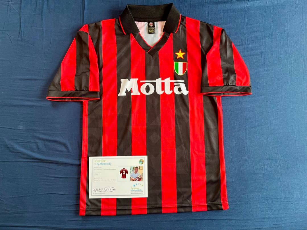 【専用】パオロ・マルディーニ 直筆サイン入りユニフォーム ACミラン