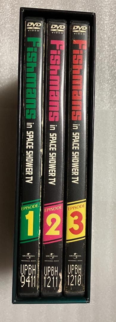 Fishmans in SPACE SHOWER TV DVD 3枚+BOX付