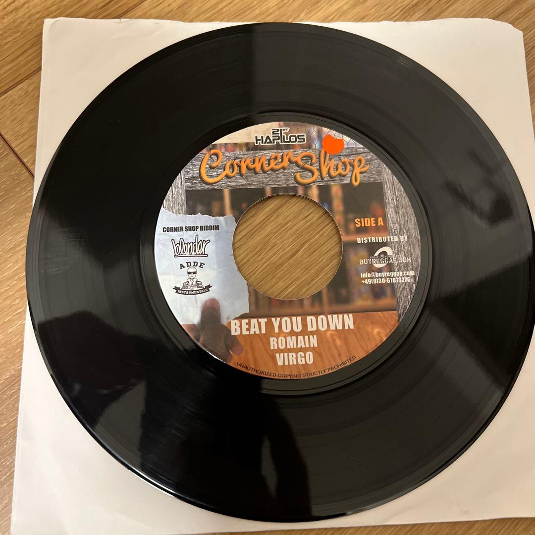 洋楽 CORNER SHOP RIDDIM / ROMAIN VIRGO