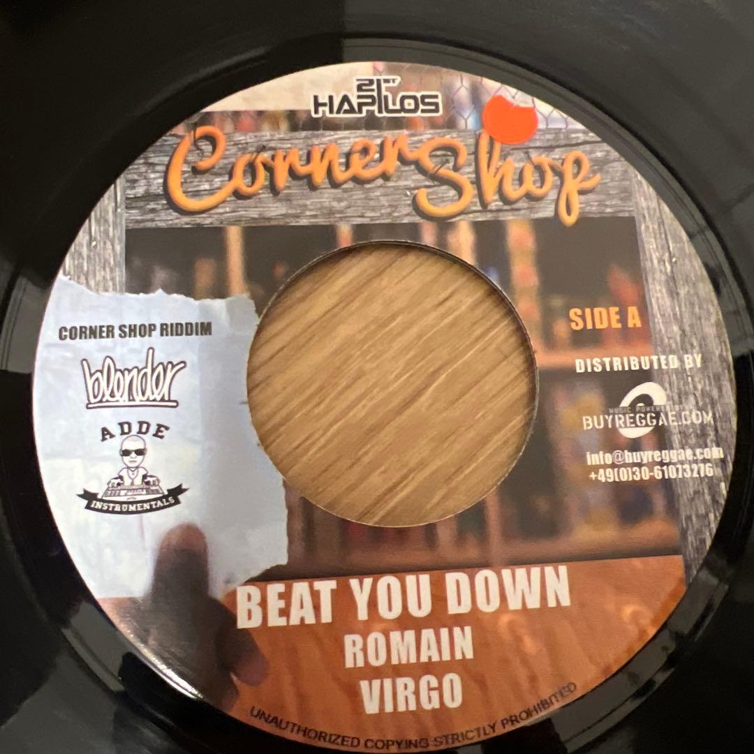 洋楽 CORNER SHOP RIDDIM / ROMAIN VIRGO