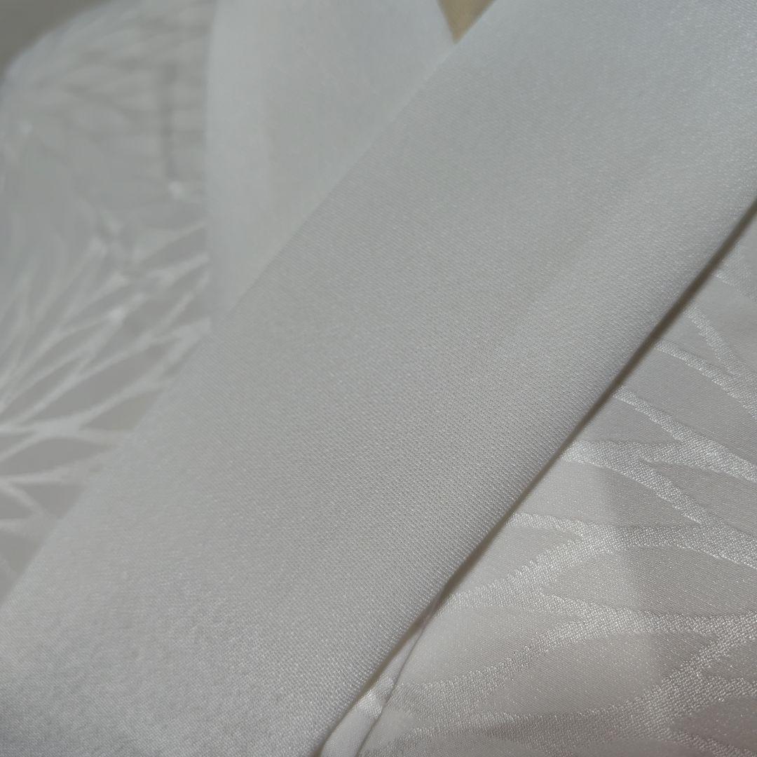 長襦袢　洗える長襦袢　プレタ長襦袢　半衿付　シルック　菊文　礼装　冠婚葬祭　新品