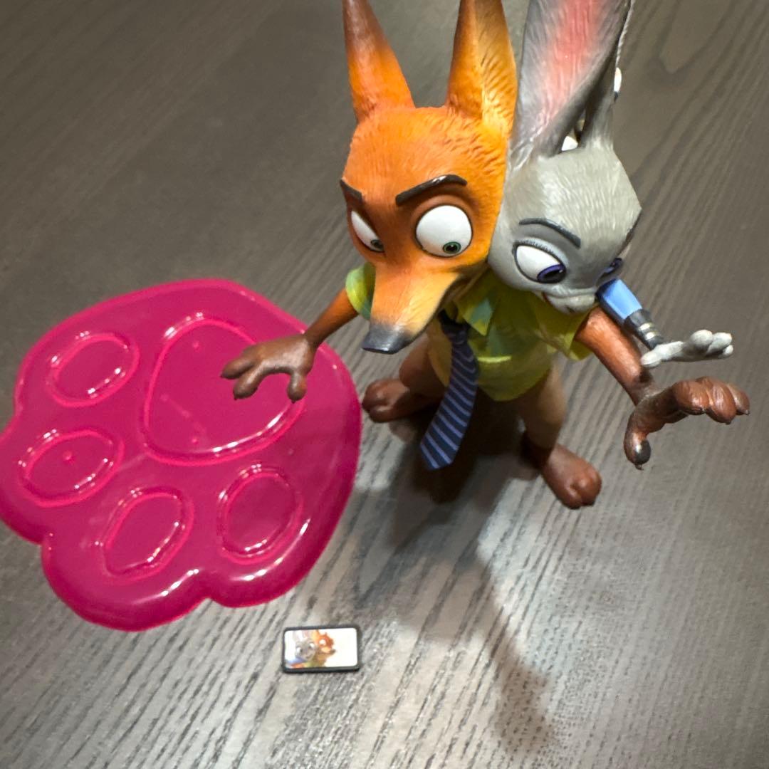 ズートピア　一番くじ　ニック&ジュディセルフィーフィギュア A賞
