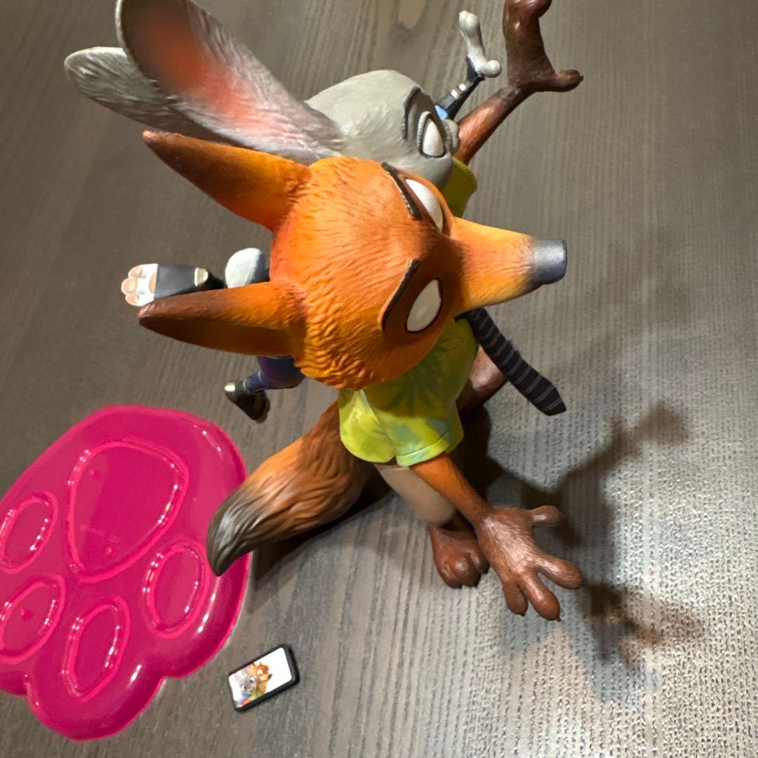 ズートピア　一番くじ　ニック&ジュディセルフィーフィギュア A賞