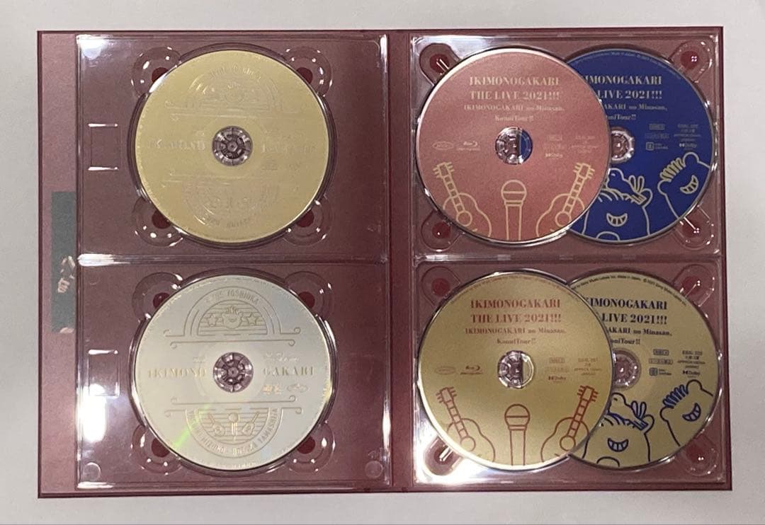 いきものがかり　THE LIVE 2021！！！　完全生産限定盤　特典付き