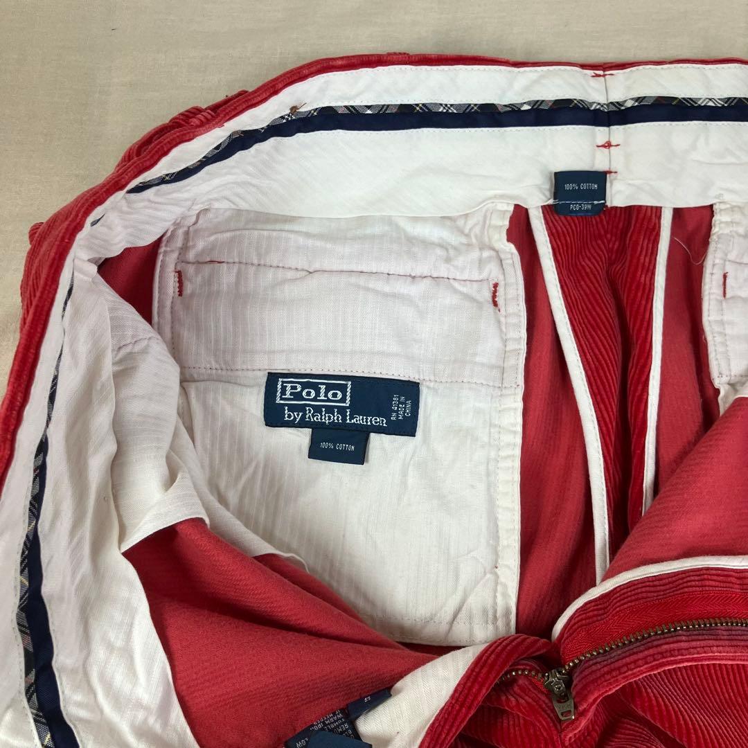 【Polo by Ralph Lauren】 90sコーデュロイ ワイドパンツ