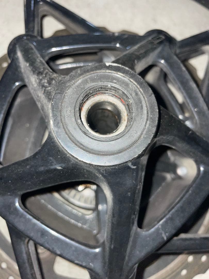 Ninja400 EX400L 純正フロントホイールタイヤセットα-14