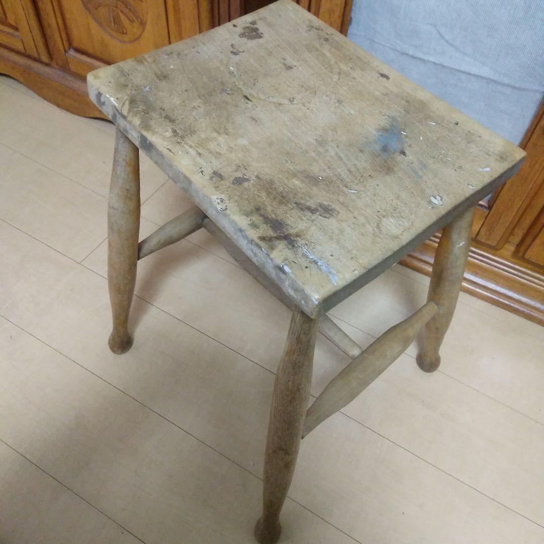 フランスアンティーク　スツール　チェア　椅子　蚤の市