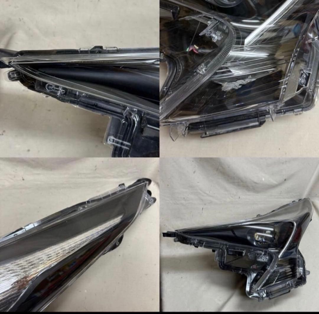 プリウス50 ヘッドライト　左右　インナーブラック塗装