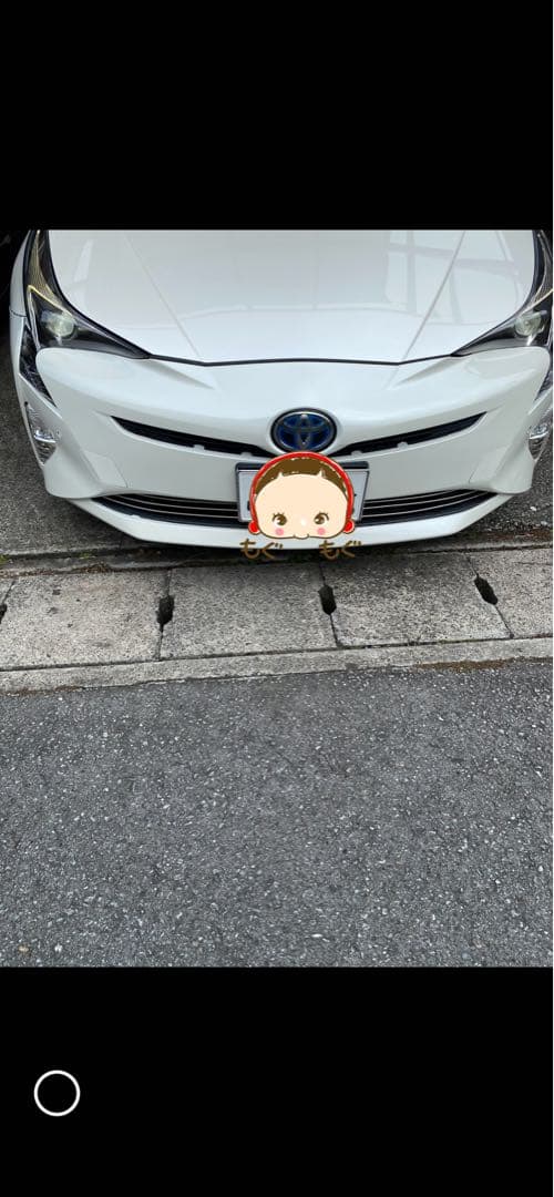 プリウス50 ヘッドライト　左右　インナーブラック塗装