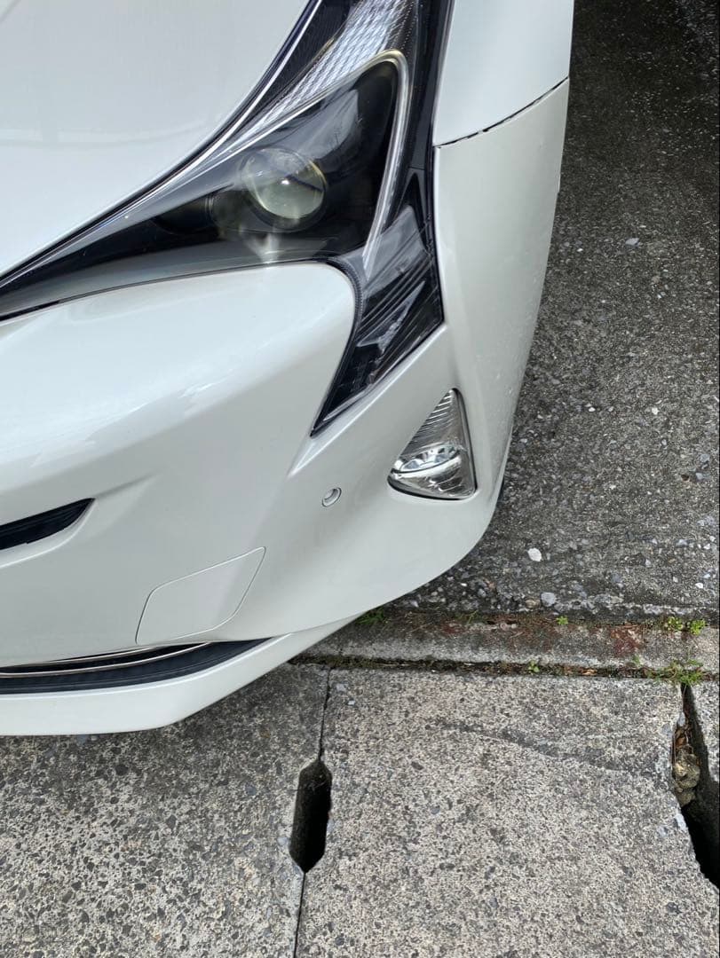 プリウス50 ヘッドライト　左右　インナーブラック塗装