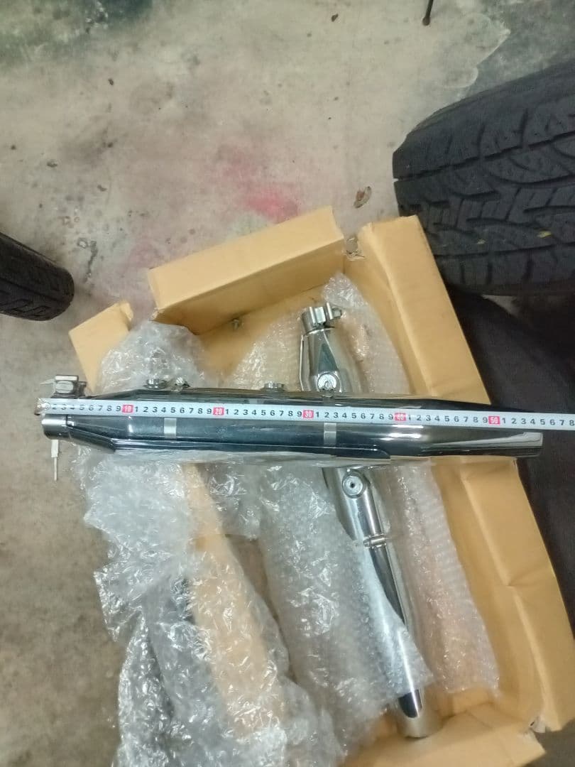 ハーレーダビッドソン　純正マフラー　サイレンサー　カマギー様用