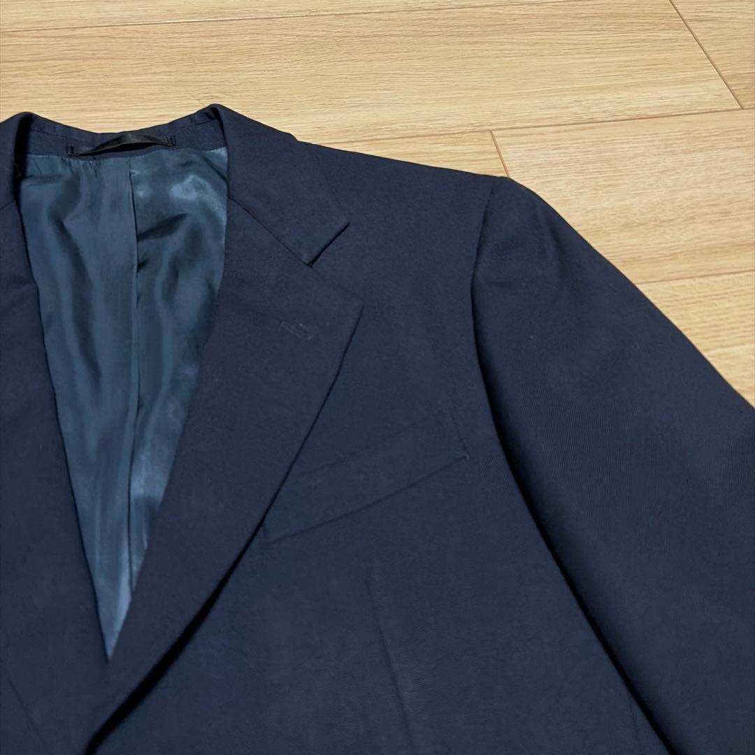 大人気　BURBERRY バーバリー 紺ブレ　金ボタン　ブレザー　英国製