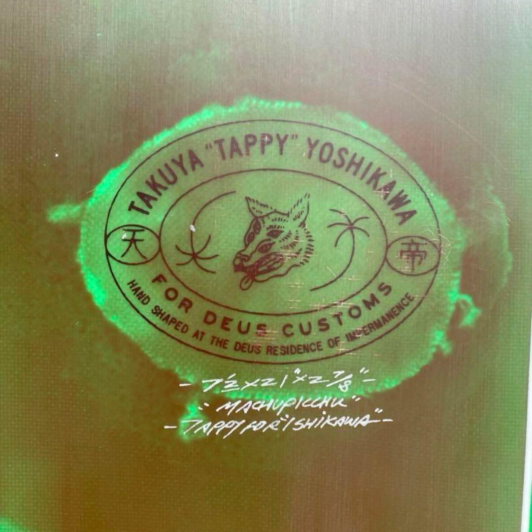 Tappyタッピー× Deus 7'2 ミッドレングス シングルフィン