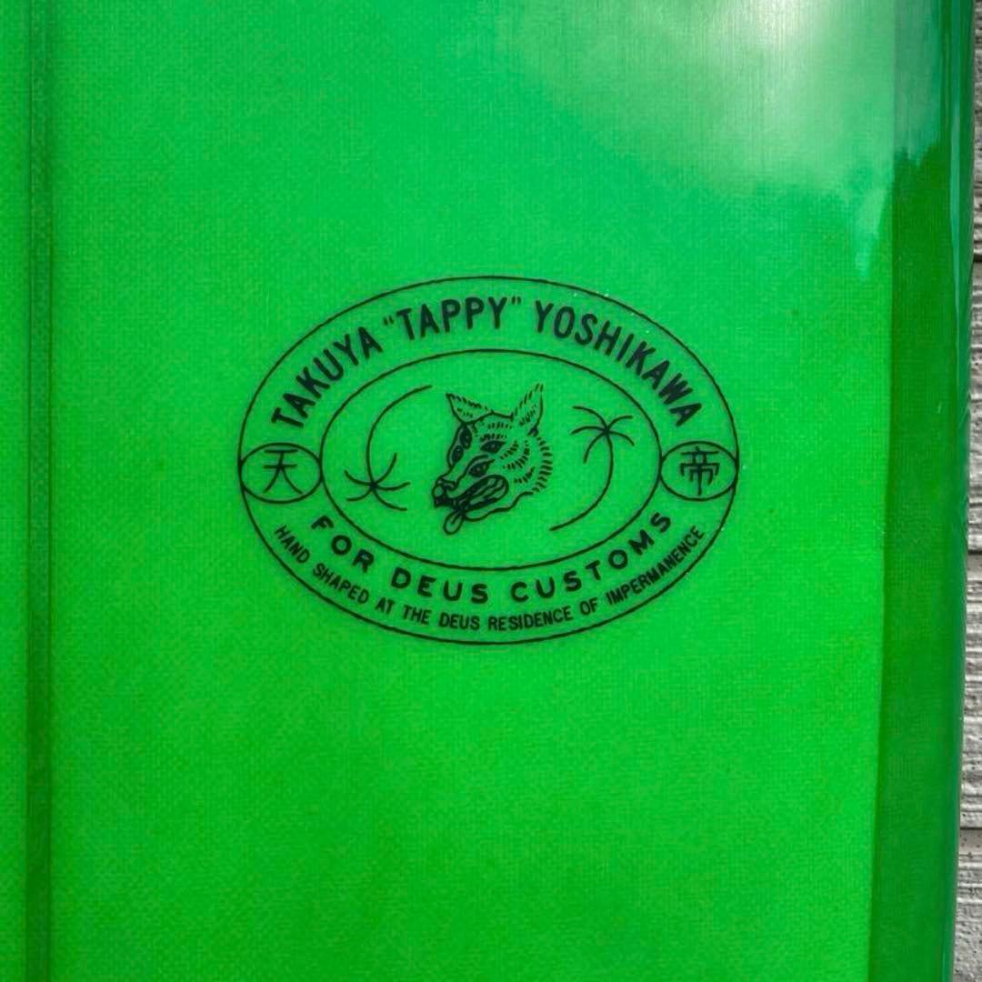 Tappyタッピー× Deus 7'2 ミッドレングス シングルフィン