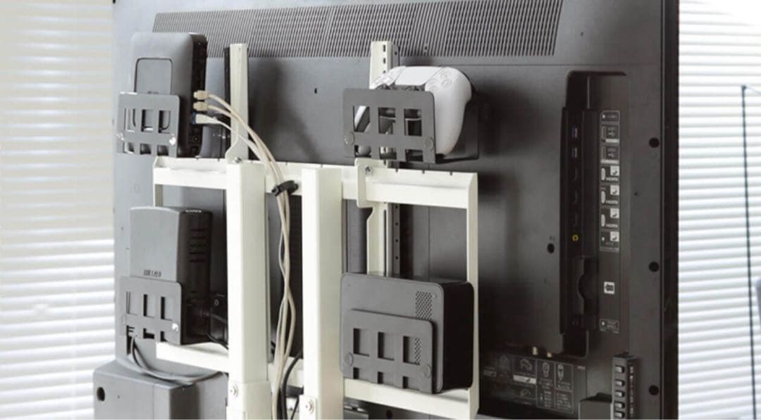 WALL テレビスタンド V2 HIGHタイプ　チークカラー