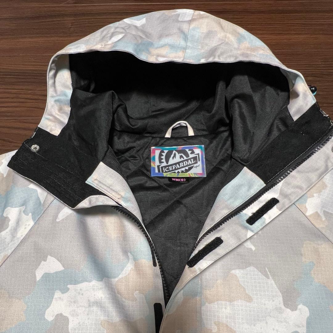 ICEPARDAL 迷彩 スノーボードウェアセット