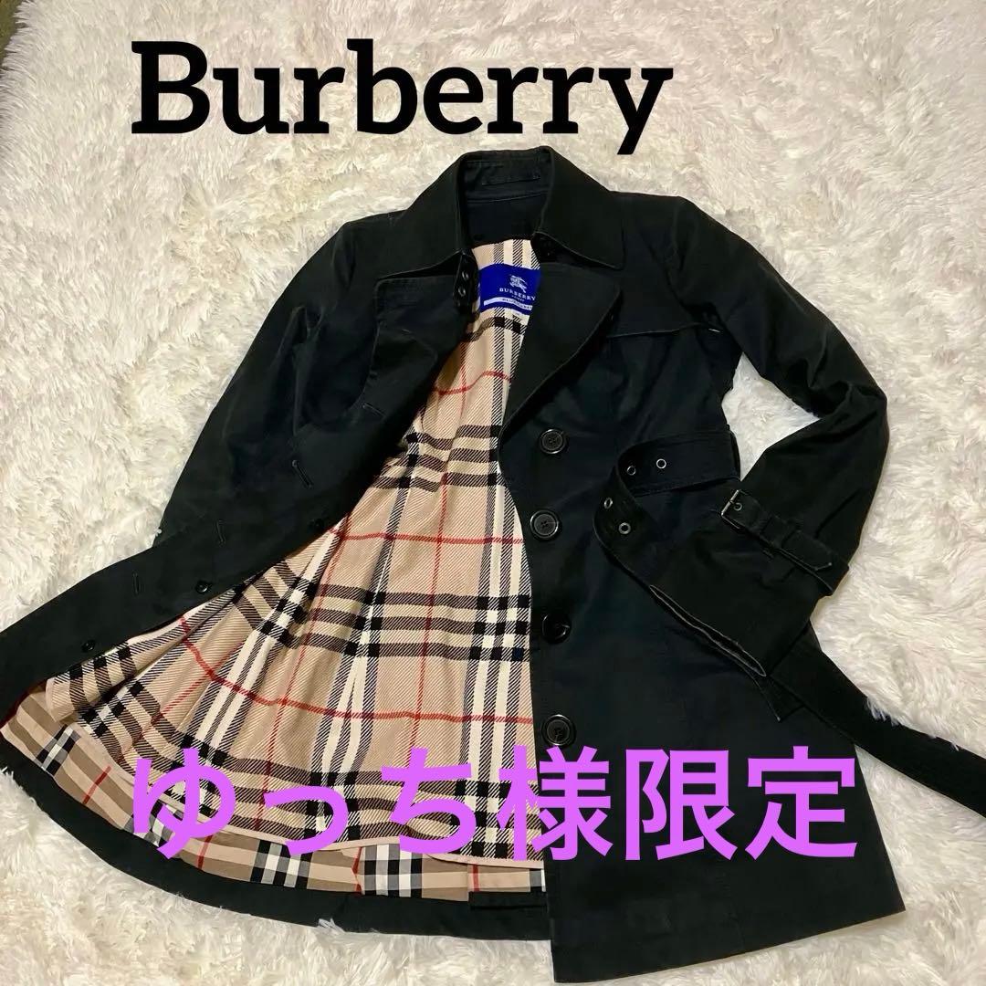 Burberry ブラック トレンチコート