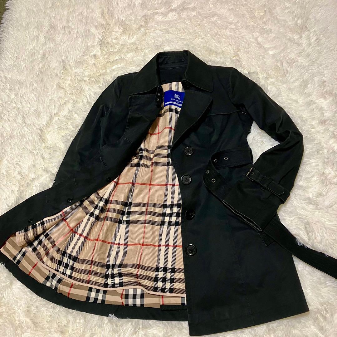 Burberry ブラック トレンチコート