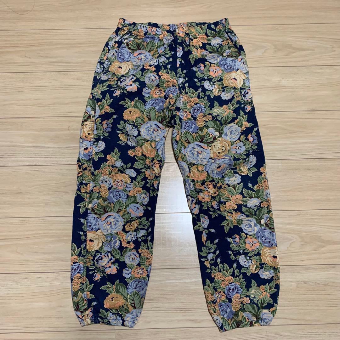 【美品】Supreme フローラル柄 14aw flower pants
