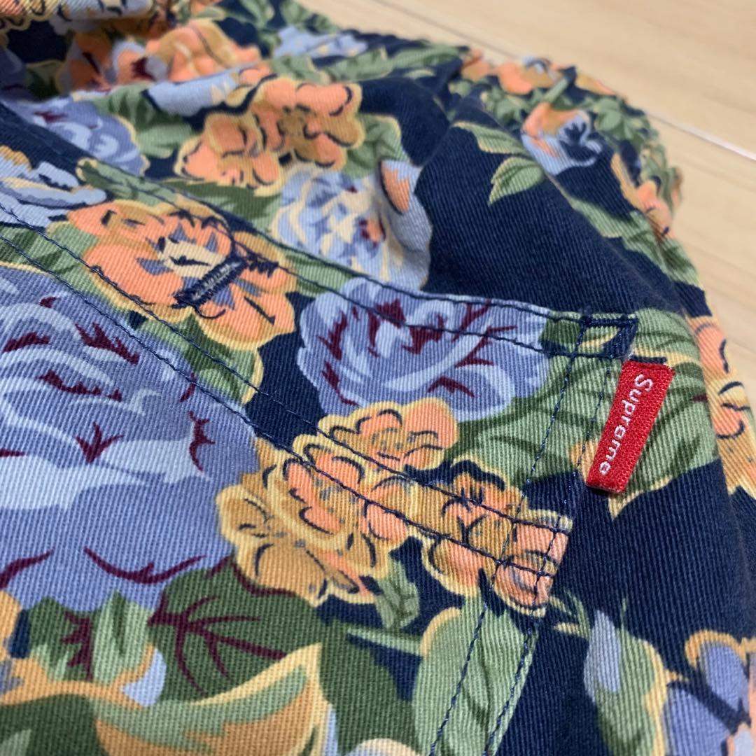 【美品】Supreme フローラル柄 14aw flower pants