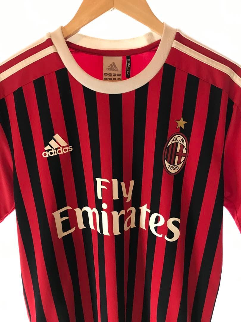 正規品adidas ACミラン「13」アレッサンドロ・ネスタ 半袖Mユニフォーム