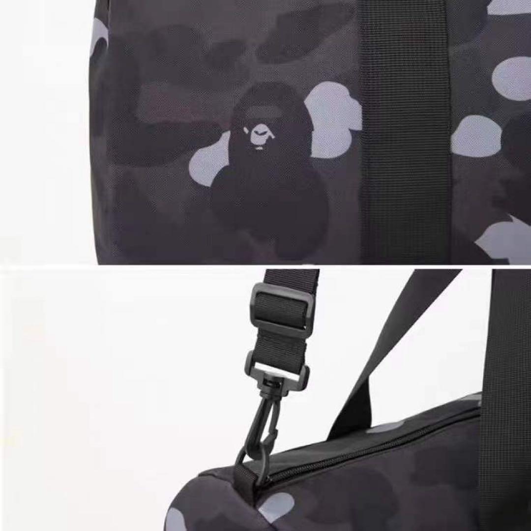BAPE◆A BATHING APE／◆ブラックダッフルバッグ◆付録品ノベルティ