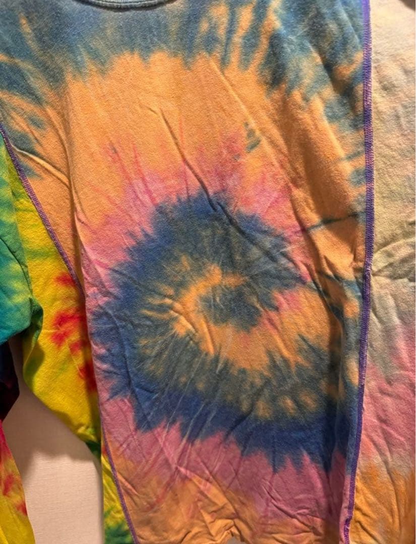 藤井風着用　rebuild by needles タイダイ ロンt Lサイズ