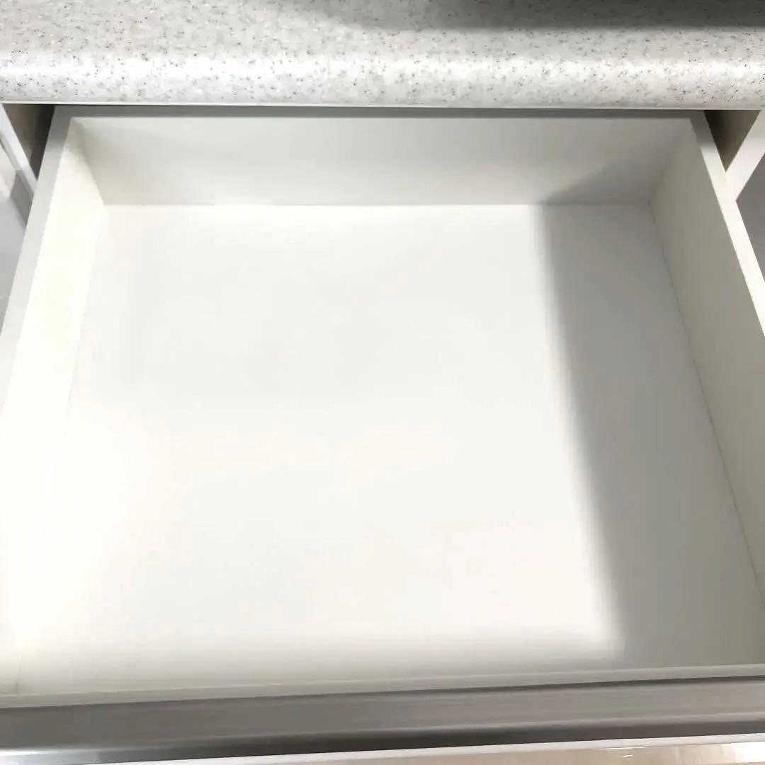 ニトリ　キッチンカウンターアルミナ2 120CTホワイト