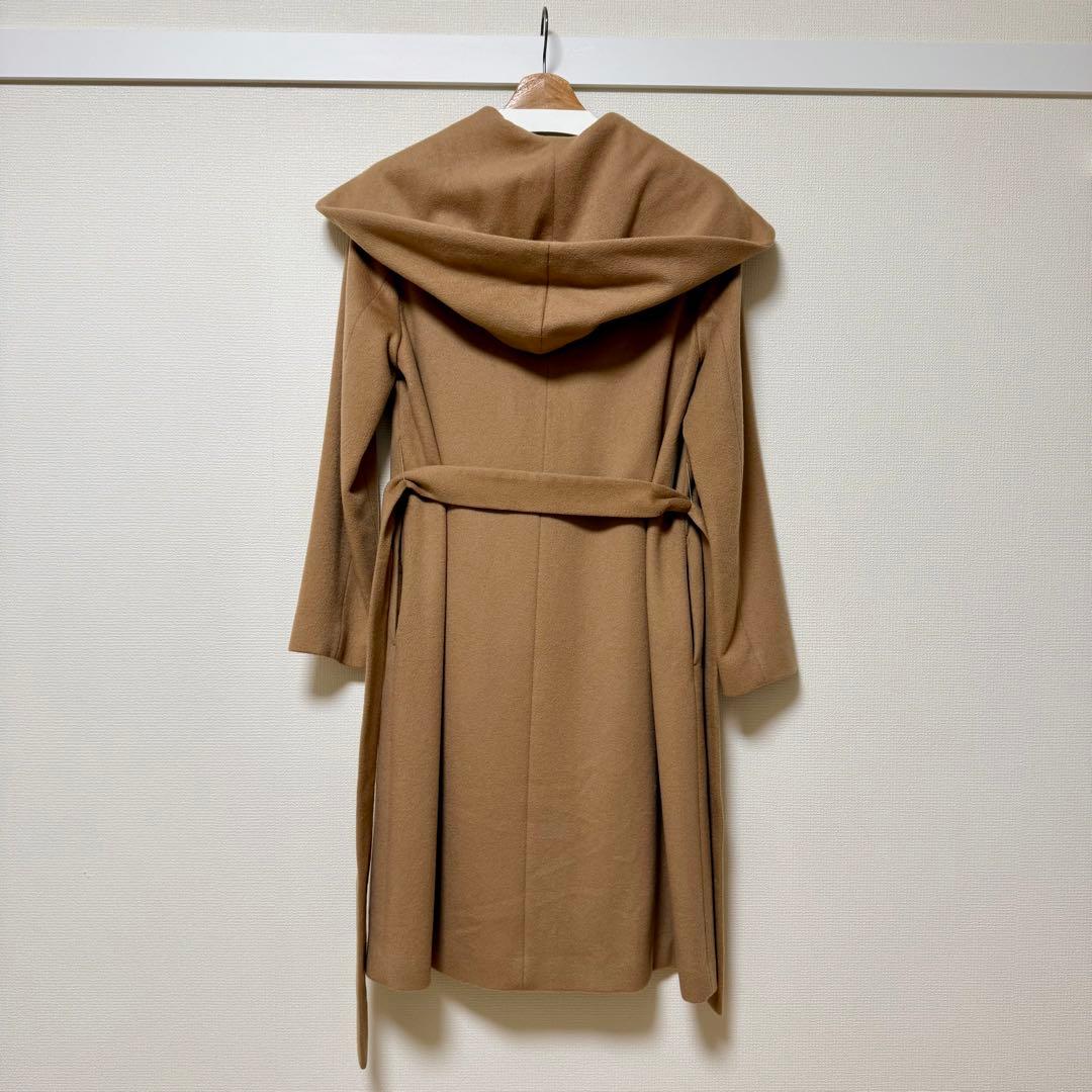 【美品】アナイ　カシミヤ100% ロングコート　イタリア製生地　キャメル　38