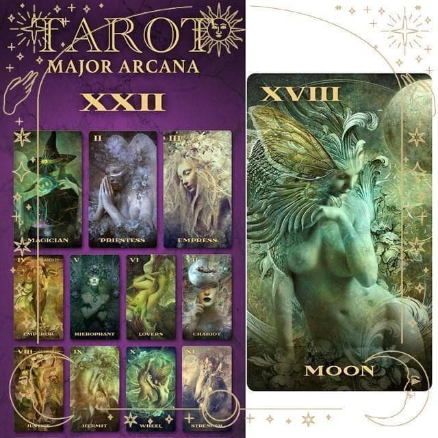 【正規品タロットカード】まさに傑作アート✨神秘的で幻想的な圧巻の芸術美麗デッキ