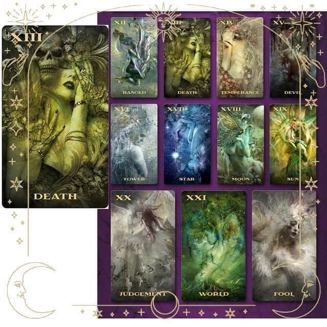 【正規品タロットカード】まさに傑作アート✨神秘的で幻想的な圧巻の芸術美麗デッキ