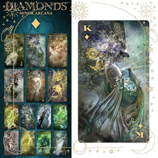 【正規品タロットカード】まさに傑作アート✨神秘的で幻想的な圧巻の芸術美麗デッキ