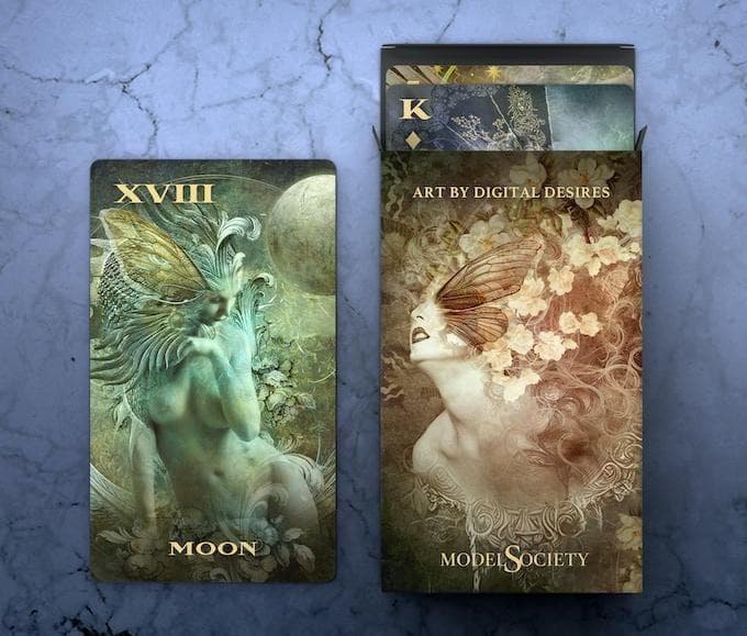 【正規品タロットカード】まさに傑作アート✨神秘的で幻想的な圧巻の芸術美麗デッキ