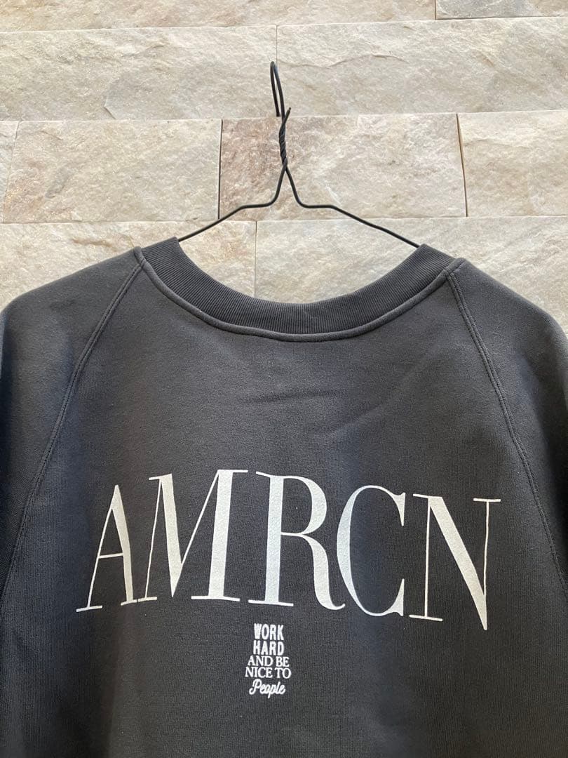 アパルトモン【アメリカーナ】クルーネックロゴスウェット