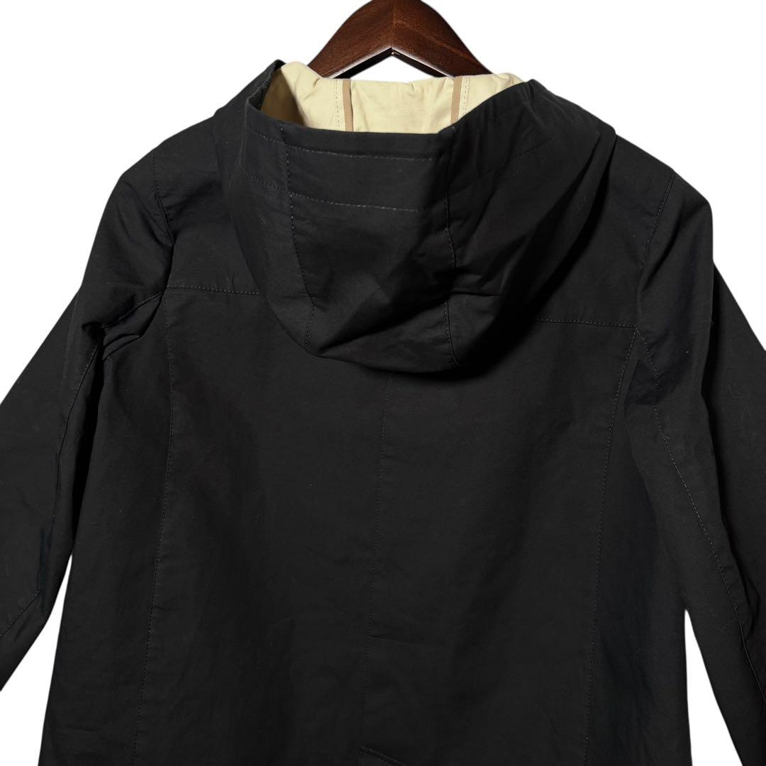 美品 マッキントッシュフィロソフィー ステンカラーコート ライナー 40 濃紺