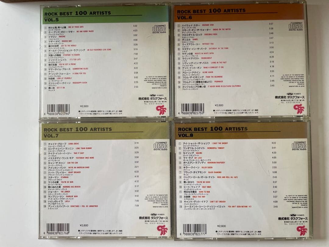 洋楽 ROCK BEST 100 ARTISTS