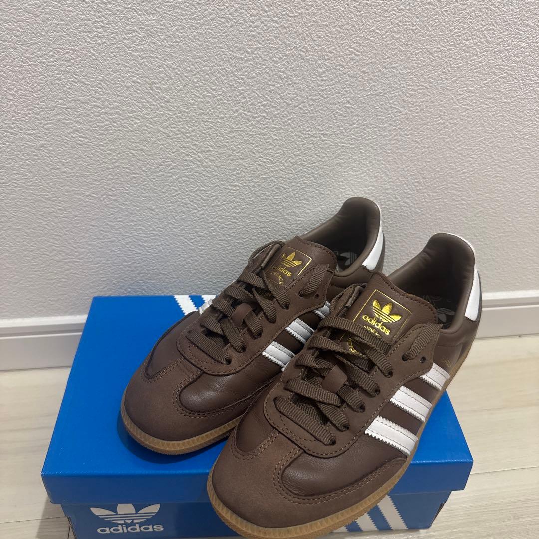 adidas samba og ブラウン 23.5cm IE6522