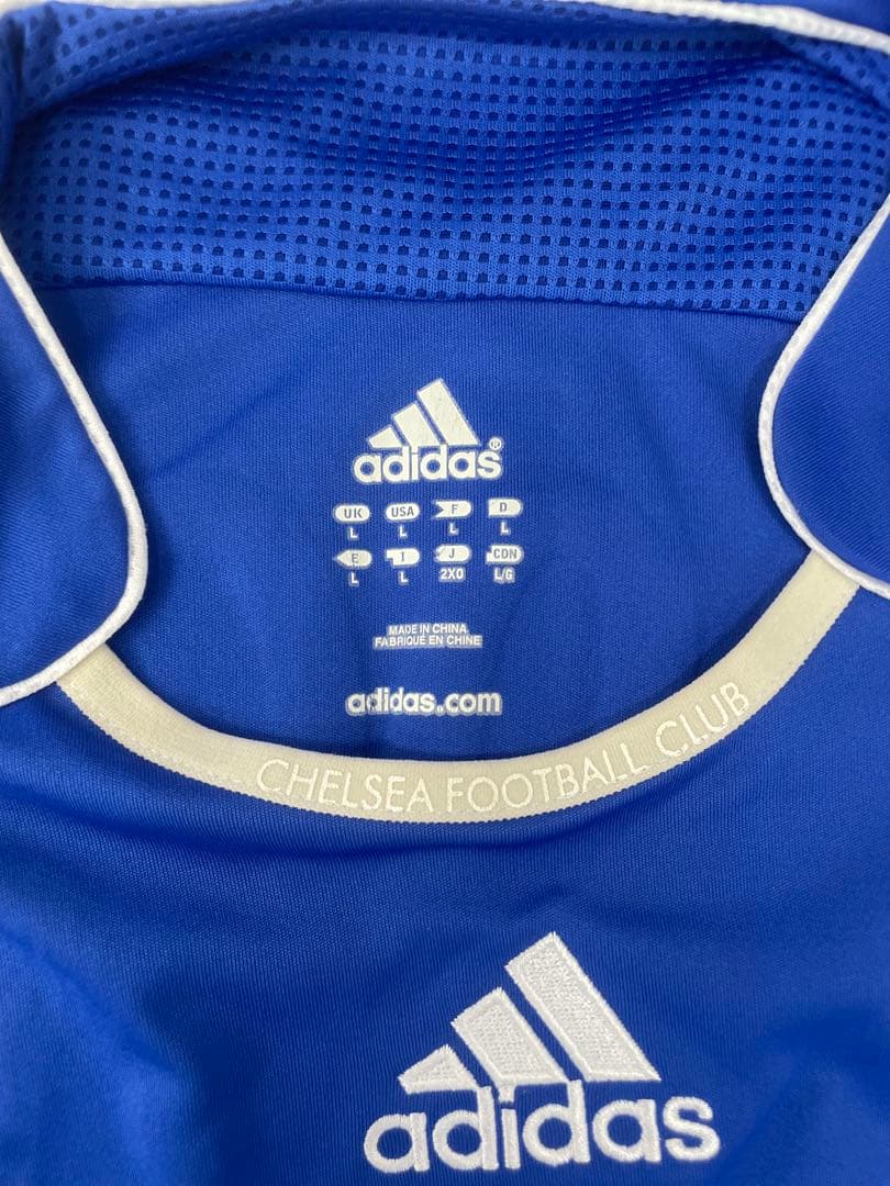 チェルシー　ドログバ 06/07 ホーム ユニフォーム 半袖 サイズL