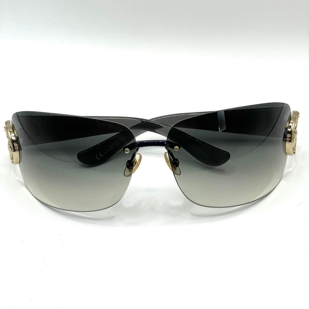 小物 GUCCI Rimless Sunglasses Interlocking GG