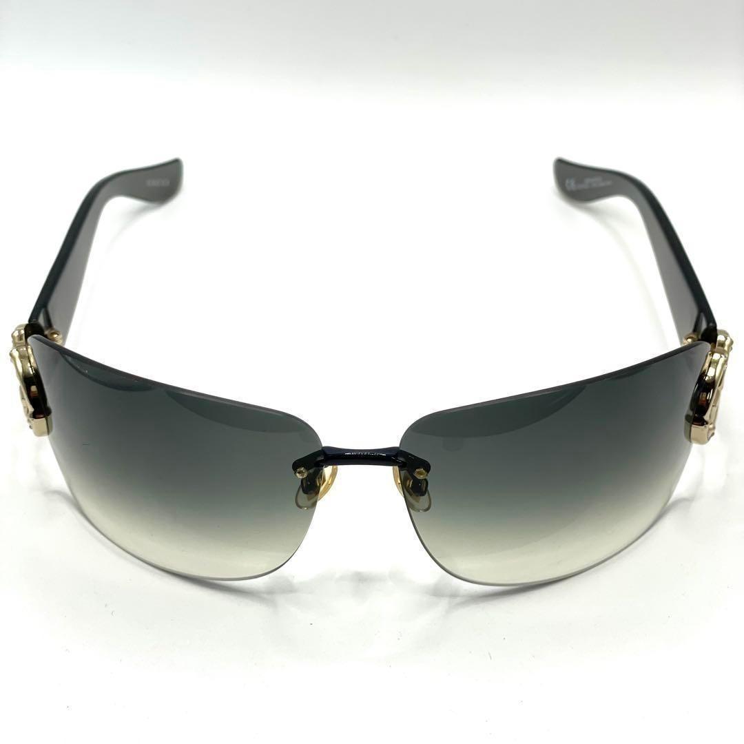 小物 GUCCI Rimless Sunglasses Interlocking GG