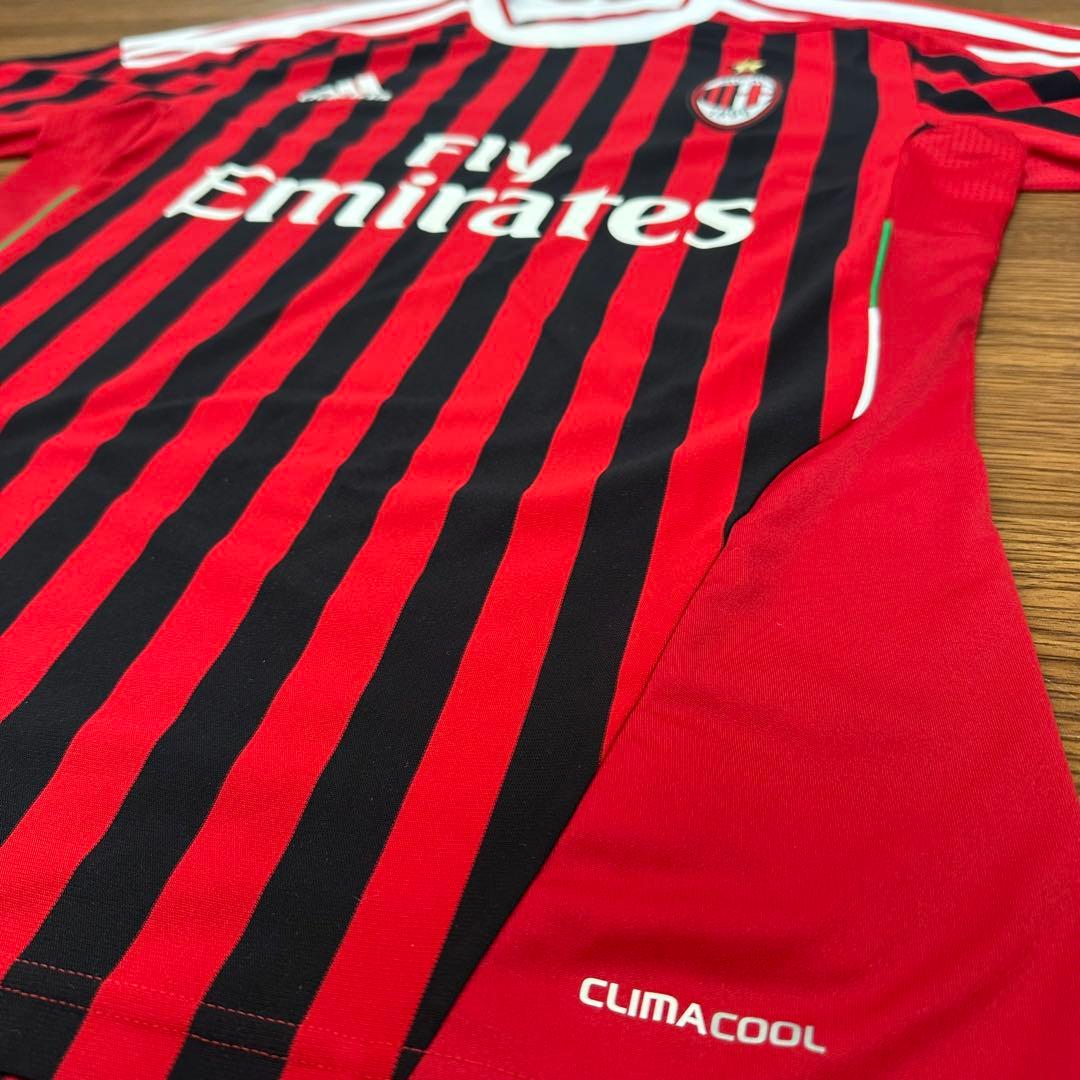 【極希少×超美品】ACミラン ゲームシャツ 背番号無 11/12シーズン
