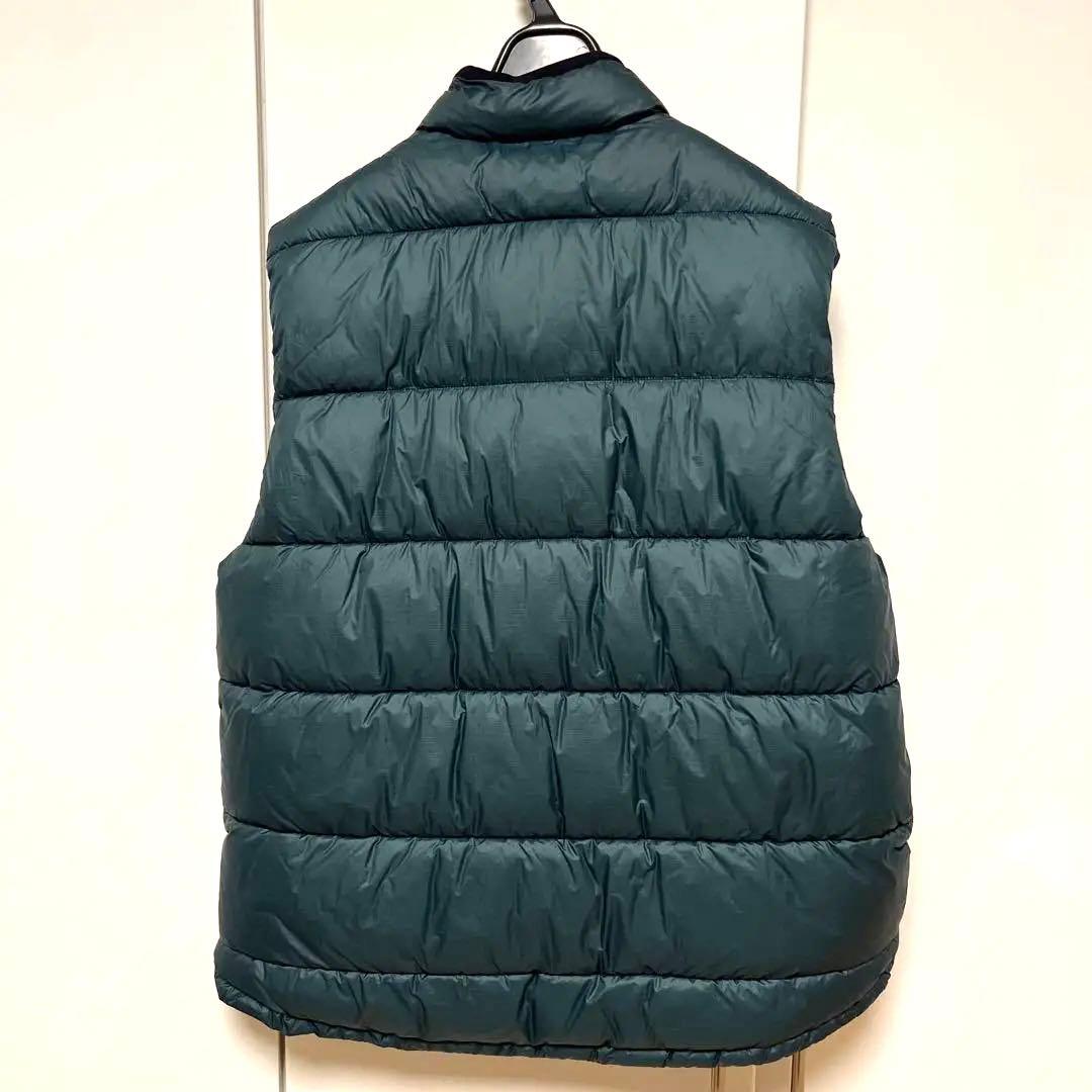 美品 L.L.Bean ダウンベスト グリーン M