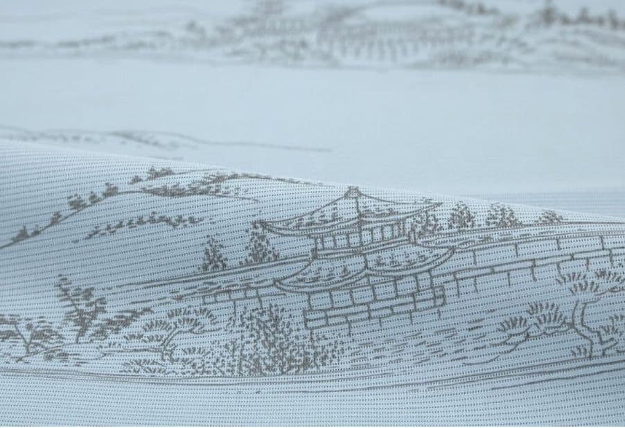 夏物　絽　ライトブルー　替え袖