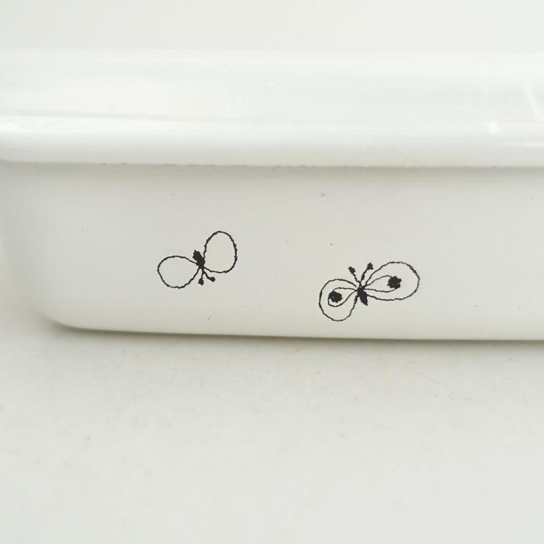 ＊新品＊mina perhonen×野田琺瑯 レクタングル 浅型 M L 2点