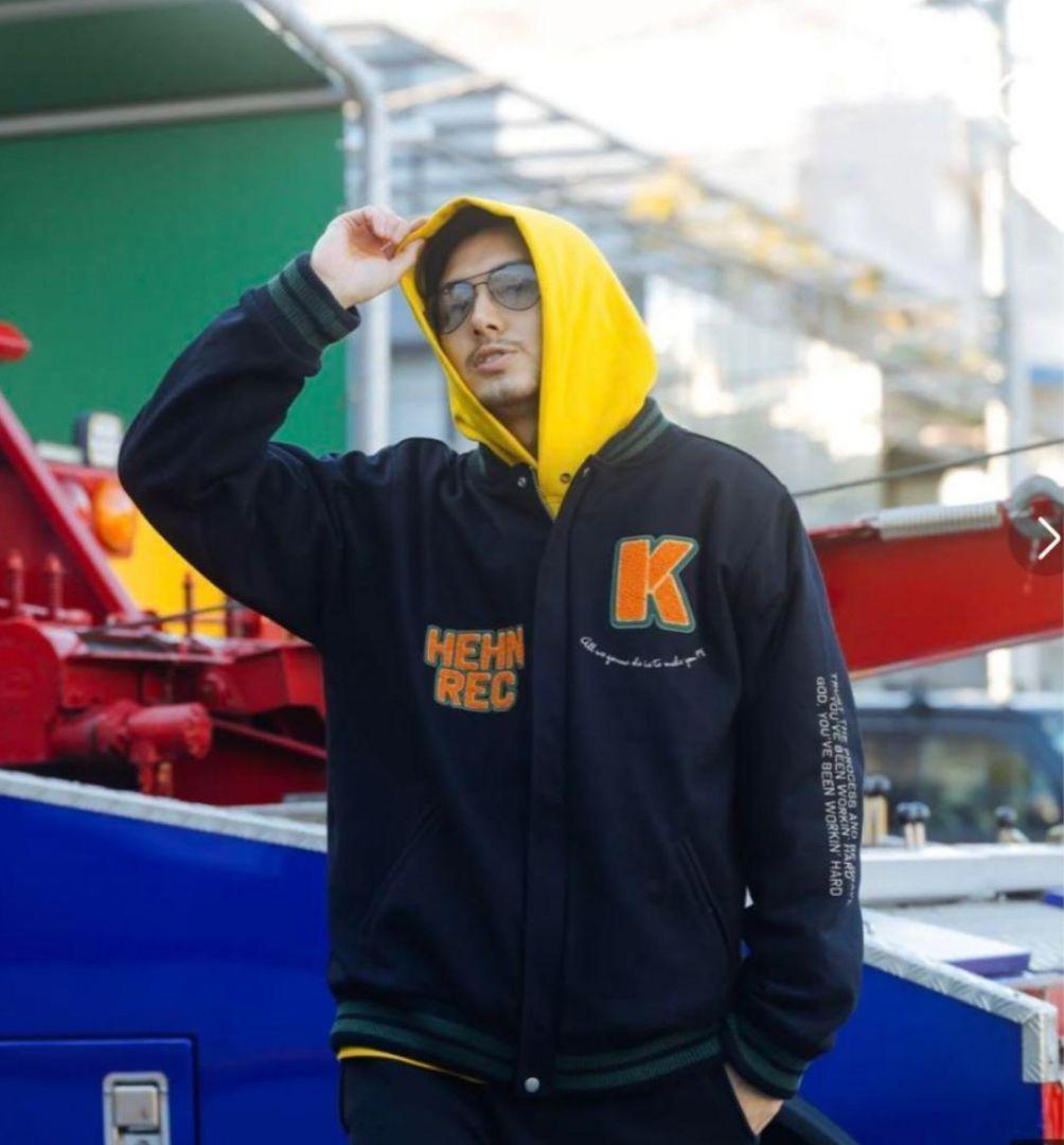 【ペルシャ】【試着のみ】藤井風 パーカー M マスタード