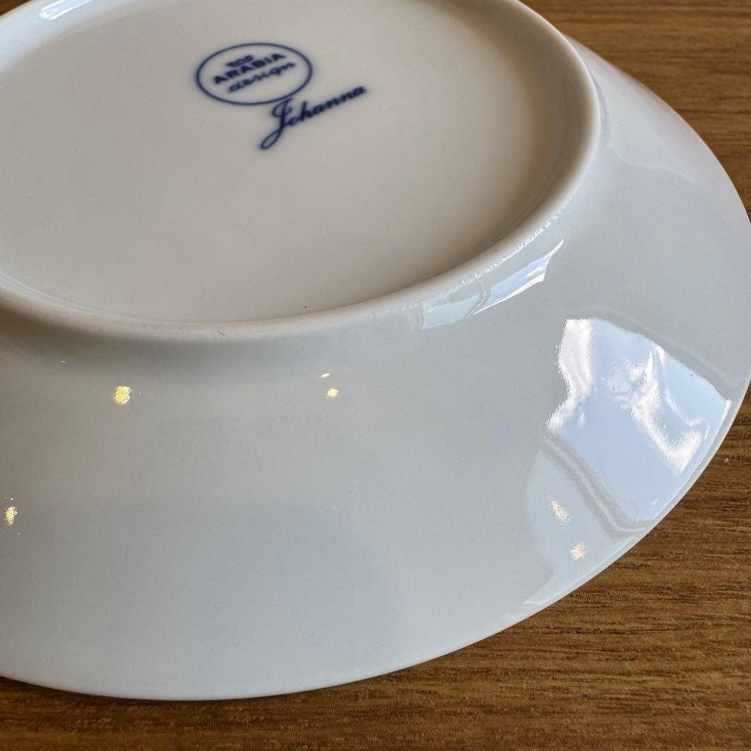 アラビア　ヨハンナ　デザートプレート　ケーキ皿　ヴィンテージ食器　2枚セット